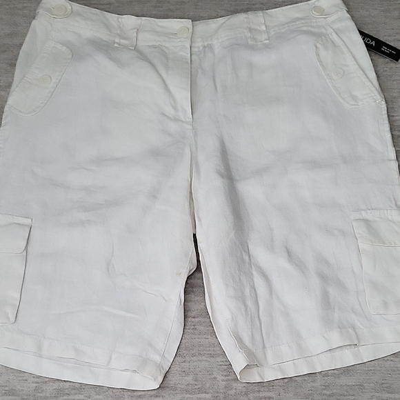 Style & Co. Pants - Style & Co. Women's White Bermuda Shorts